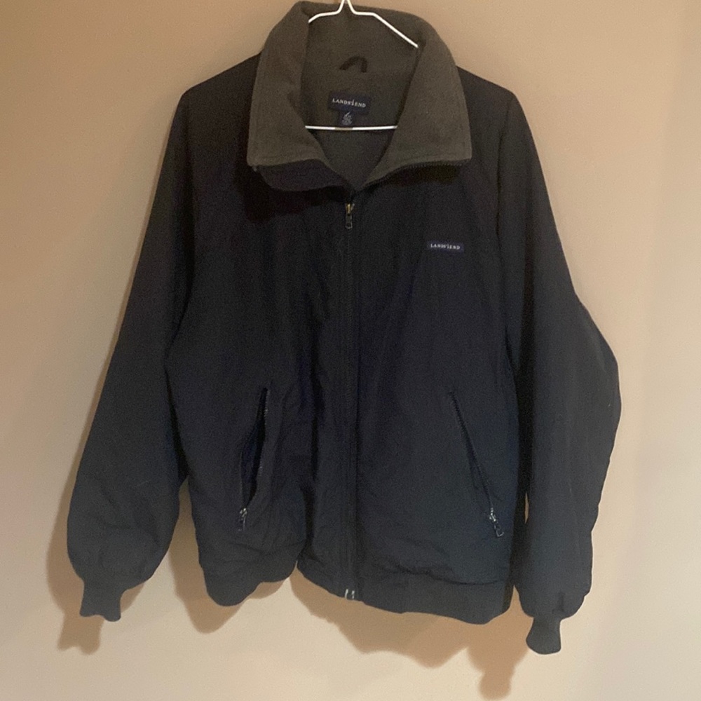 Lands End Fleece-Lined Jacket